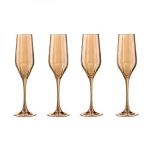 Бокалы для шампанского GOLDEN HONEY 160 мл 4 штуки