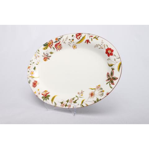 Тарелка для рыбы фарфоровая 32см