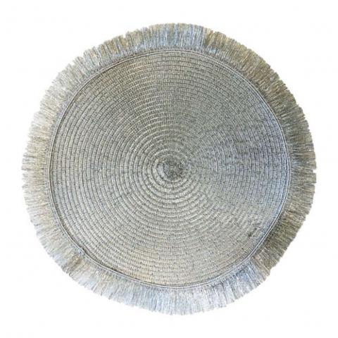 Подставка для тарелок 38см RINGS серебро CM