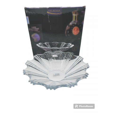 Фруктовница стекло DELISOGA