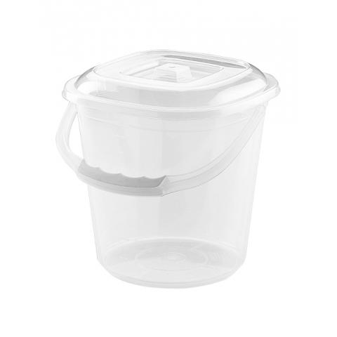 Ведро с крышкой пластик 13,5л Senyayla