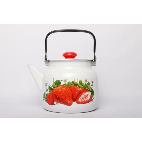 Чайник 3,5л СОЧНАЯ КЛУБНИКА