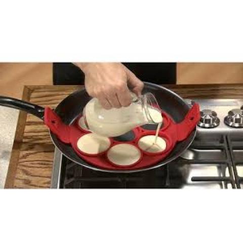 Форма силиконовая для жарки блинов круглая