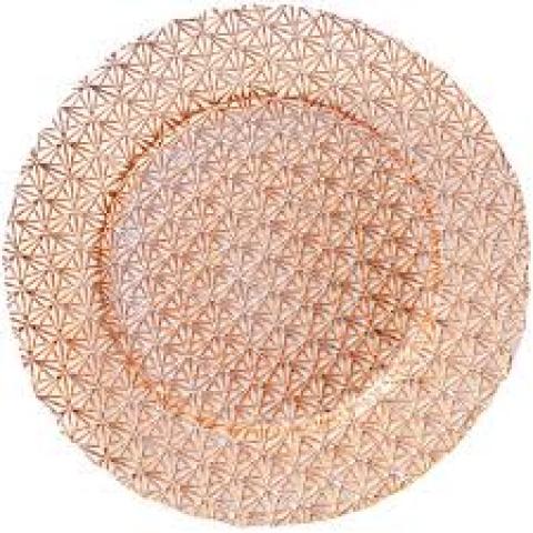 Farfurie din sticla colorata d-32cm