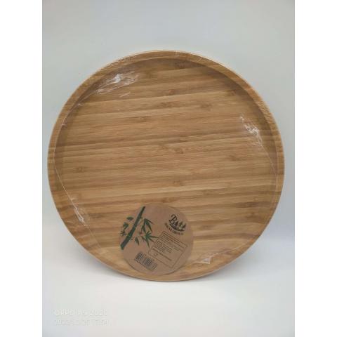 Тарелка 30см бамбук