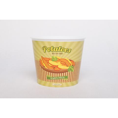 Ведро для чипса и попкорн 2200мл Titiz