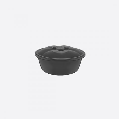 Vas din plastic cu capac 1,7lt Dunya Plastik