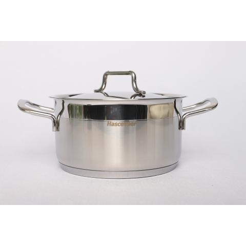 Кастрюля с крышкой 18X10cм Anett нерж. Hascevher