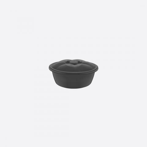 Vas din plastic 2.7lt cu capac Dunya Plastic