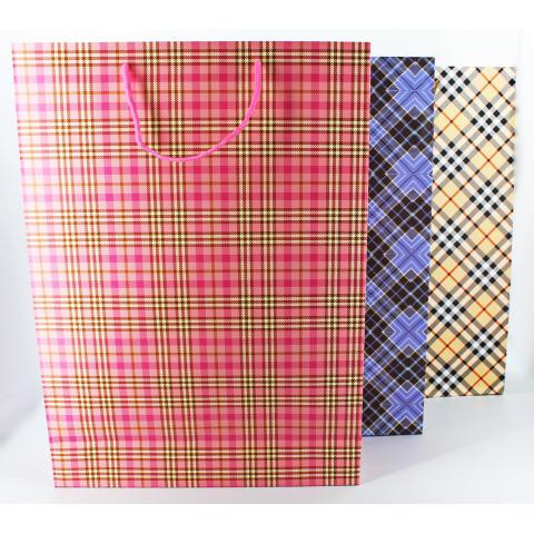 Пакет подарочный 44х32х10см бумажный MIх