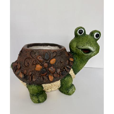 Figurina de ceramica broasca testoasa