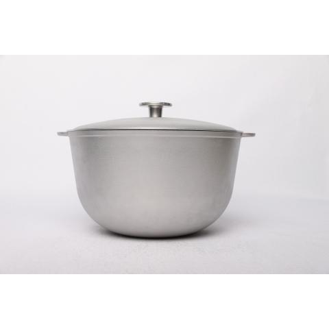 Cazan cu capac 20lt, aluminiu