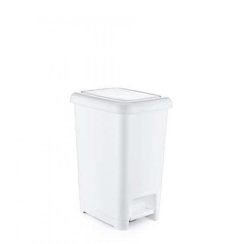 Ведро для мусора 60л с педалью"Слим" Dunya Plastik
