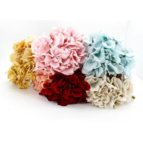 Цветы искуственные Гортензия 72см 1 бут.