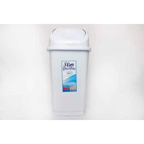 Ведро для мусора 18л СЛИМ Dunya Plastik