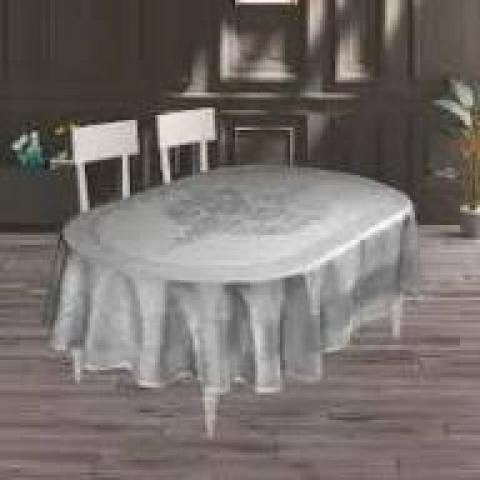 Скатерть JUMBO водоотталкивающее покрытие овал 160х300см