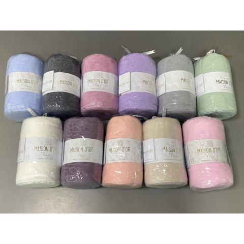 Простынь махровая на резинке 180х200см + 2 наволочки 50х70