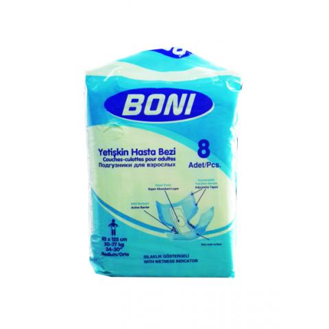 Подгузник для взрослыx "Pomiks" 50-77кг 8шт Pomiks