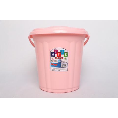 Ведро с крышкой 10л Dunya Plastik