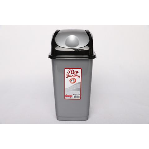 Ведро для мусора 5л Dunya Plastik Слим