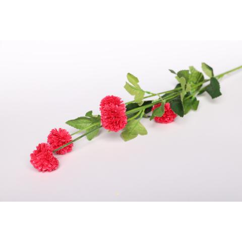 Цветы искуственные полевые 80см 6 бут.