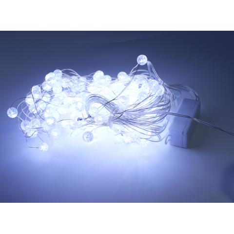 Гирлянда ЛЕД занавес белый 200ламп 3х2м