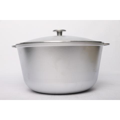 Cazan cu capac 7lt, aluminiu