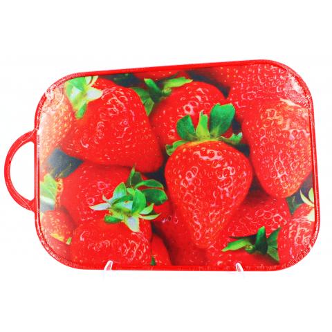 Доска для нарезки пластик 25х37см