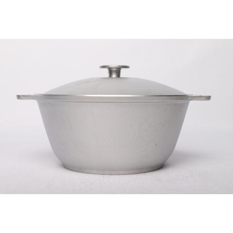 Cazan cu capac 1,0lt, aluminiu