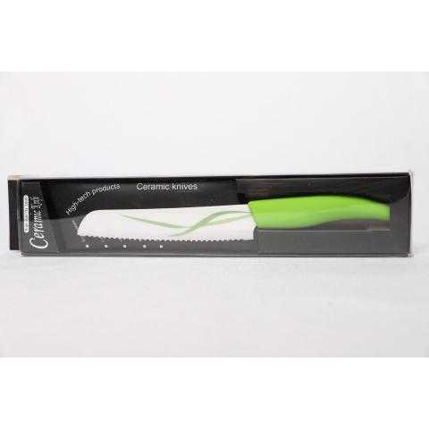 Нож кухонный керамический  для хлеба