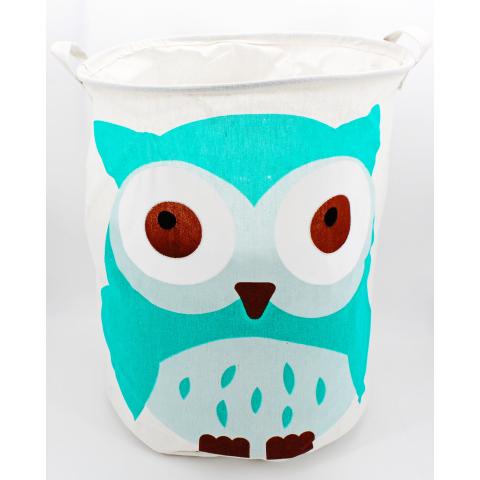 Корзина для белья/игрушек текстиль 40х50см