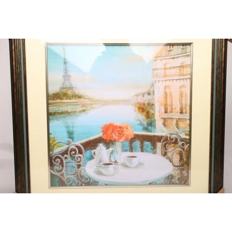 Картина  68x68см со стеклом