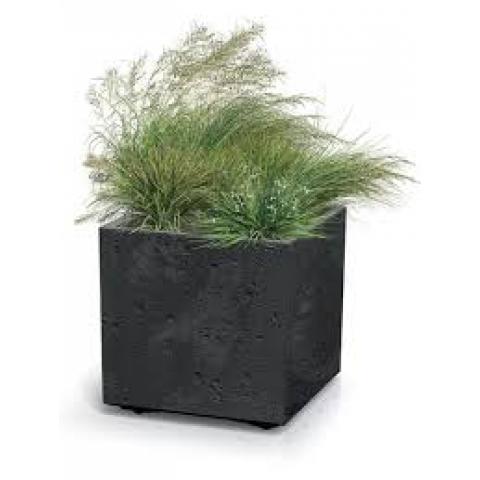 Горшок цветочный SIERRA SQUARE BETON EFFECT. 29x29x29cm/13,1l