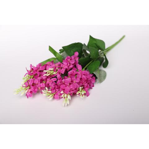 Цветы искуственные Сирень 35см 7 бут.