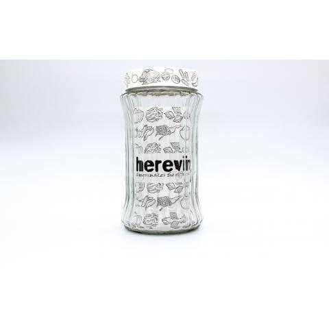 Банка стекло 1,55л Herevin