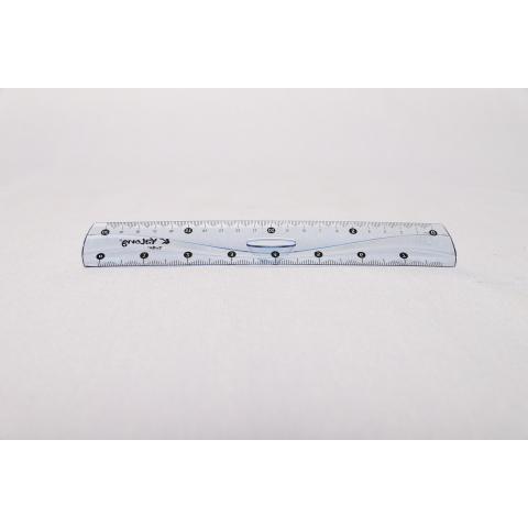 Линейка с держалкой 20см