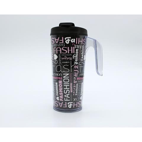 Термокружка для кофе 440мл пластик Herevin