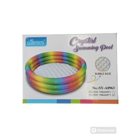 Бассейн надувной 130см