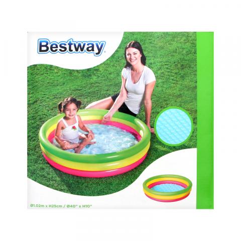 Бассейн надувной от 2 лет 102x25cм