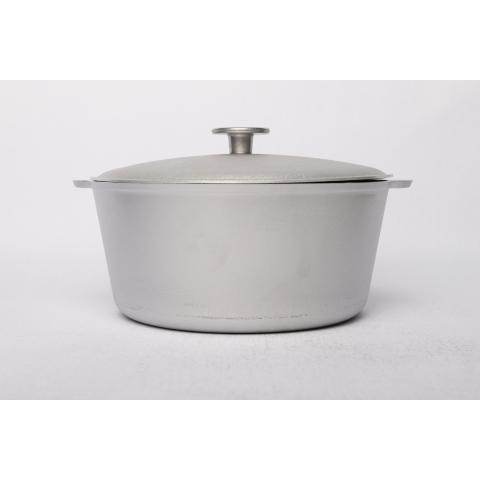 Cazan cu capac 6lt, aluminiu