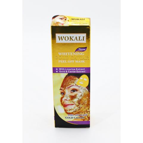 Крем маска для лица золатая 130мл Wokali