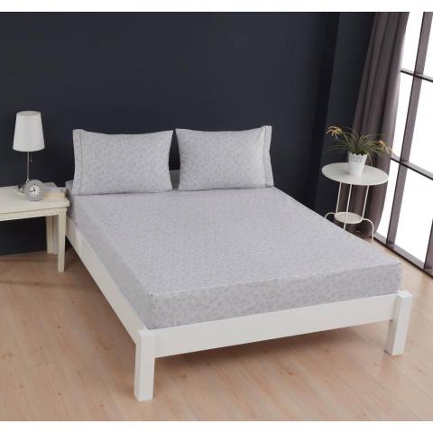 Простынь на резинке 180x200см + 2 наволочки 50х70