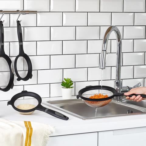 Ситечко с тонкой сеткой Kitchenq (350 мл)