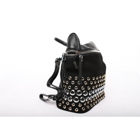 Рюкзак жен дермантин и замш натуральный